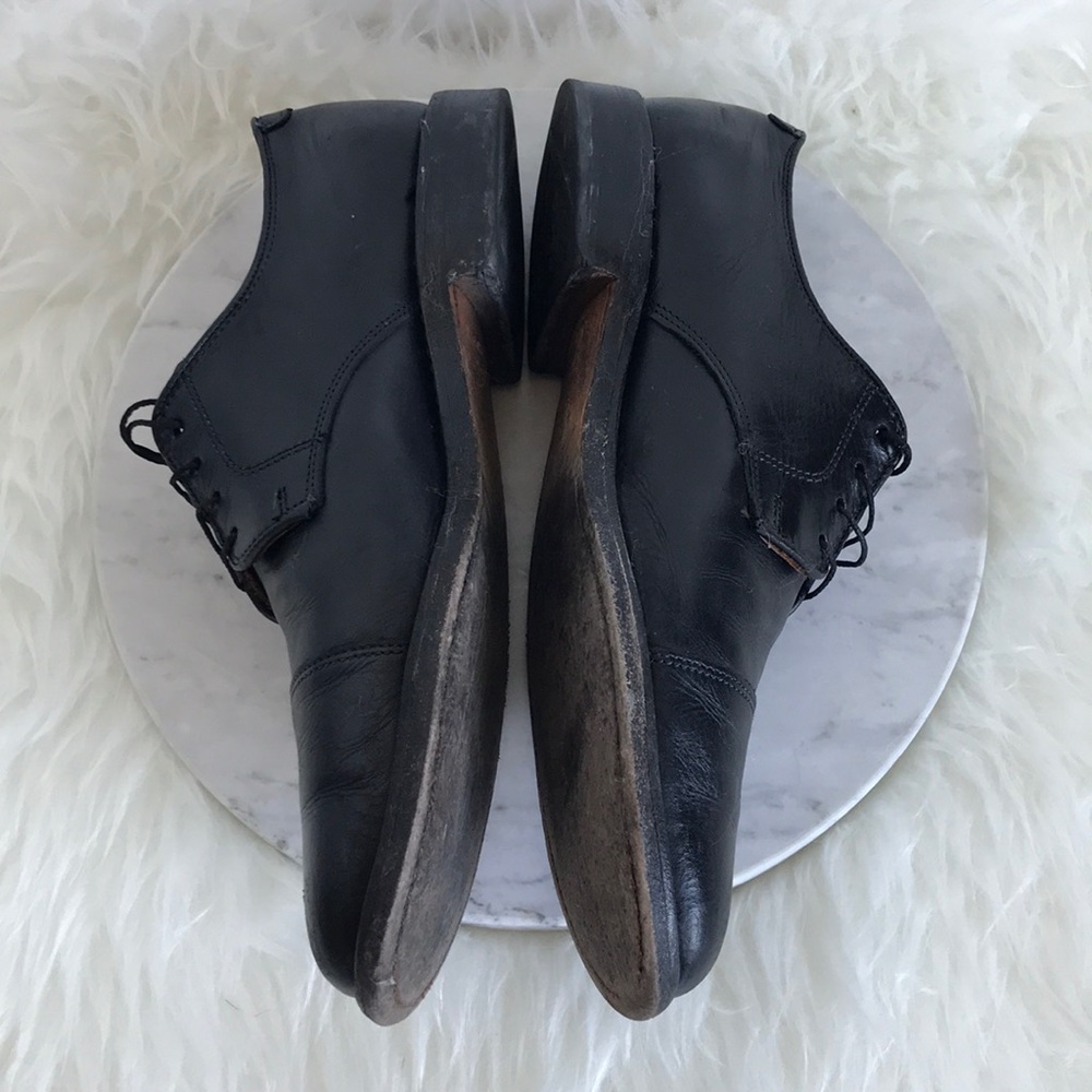 Men’s Classic Cap Toe Leather Dress Shoes - Picture 4 of 7